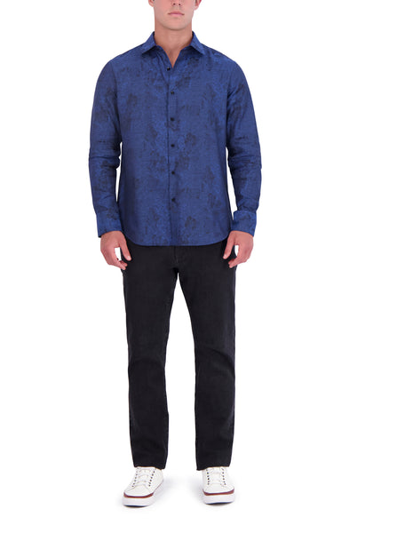 STANLEY LONG SLEEVE BUTTON DOWN SHIRT – Robert Graham