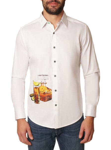 Robert graham spread good collar shirts for men