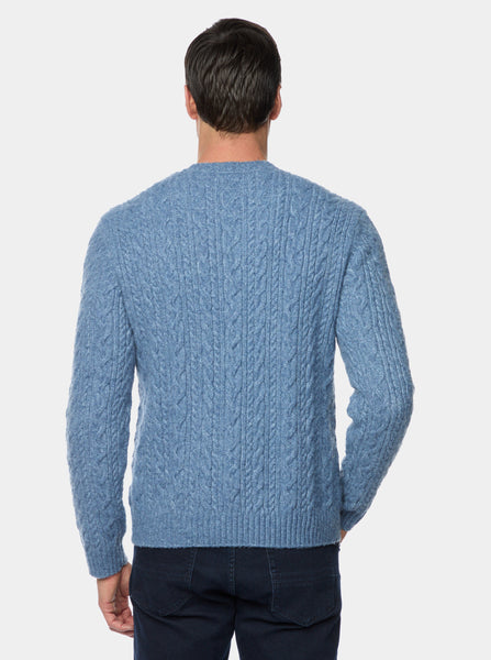 ROBERT outlet GRAHAM RANDIE WOOL KNIT SWEATER