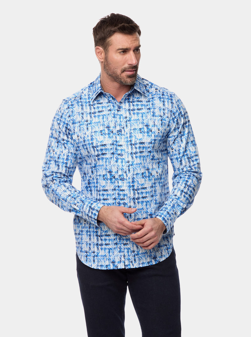 ERASMUS LONG SLEEVE BUTTON DOWN SHIRT