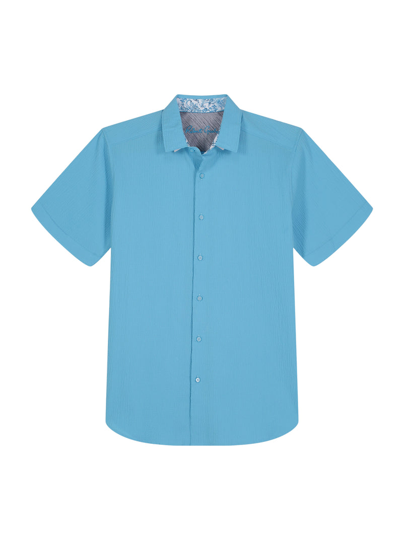 THRESHER SHORT SLEEVE BUTTON DOWN SHIRT