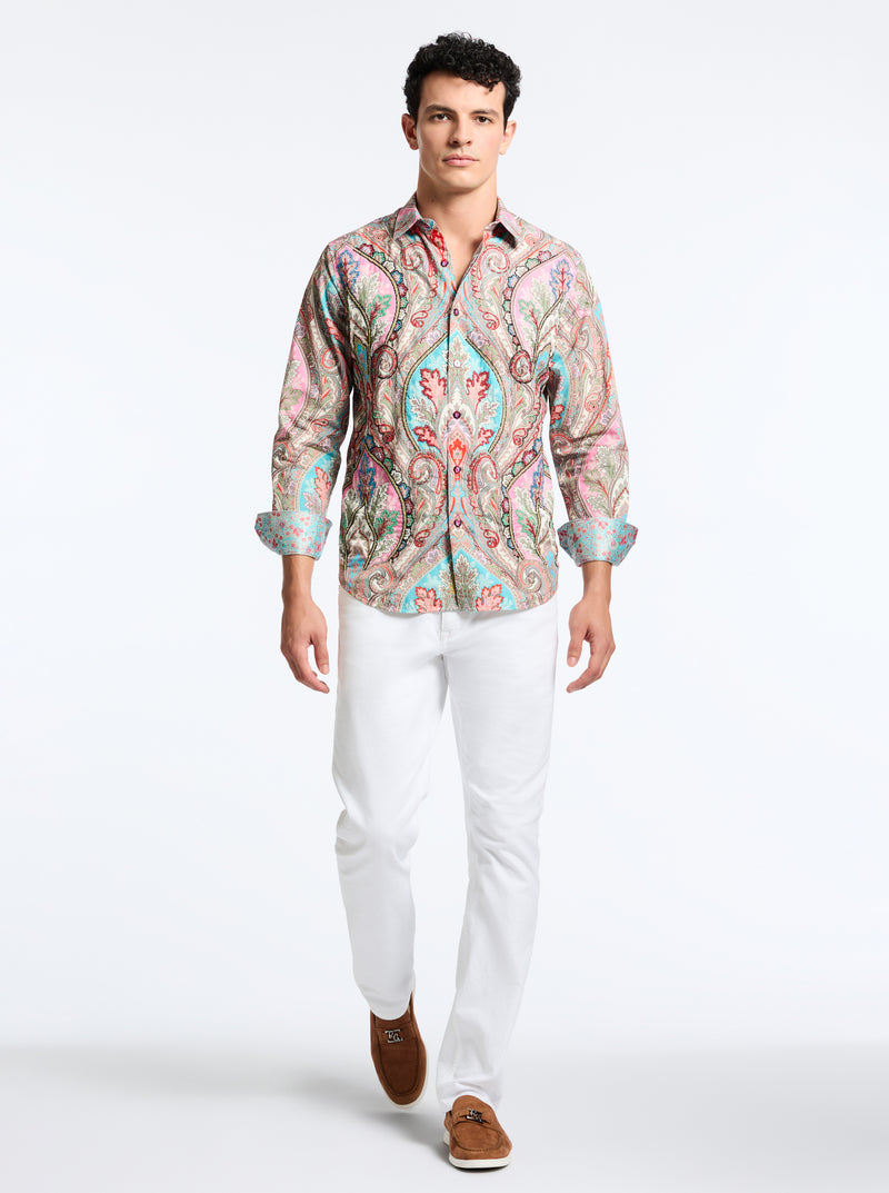 LIMITED EDITION THE BURRISS LONG SLEEVE BUTTON DOWN SHIRT