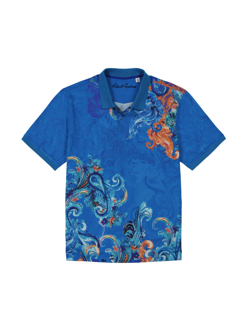 ROYAL SCROLL SHORT SLEEVE POLO