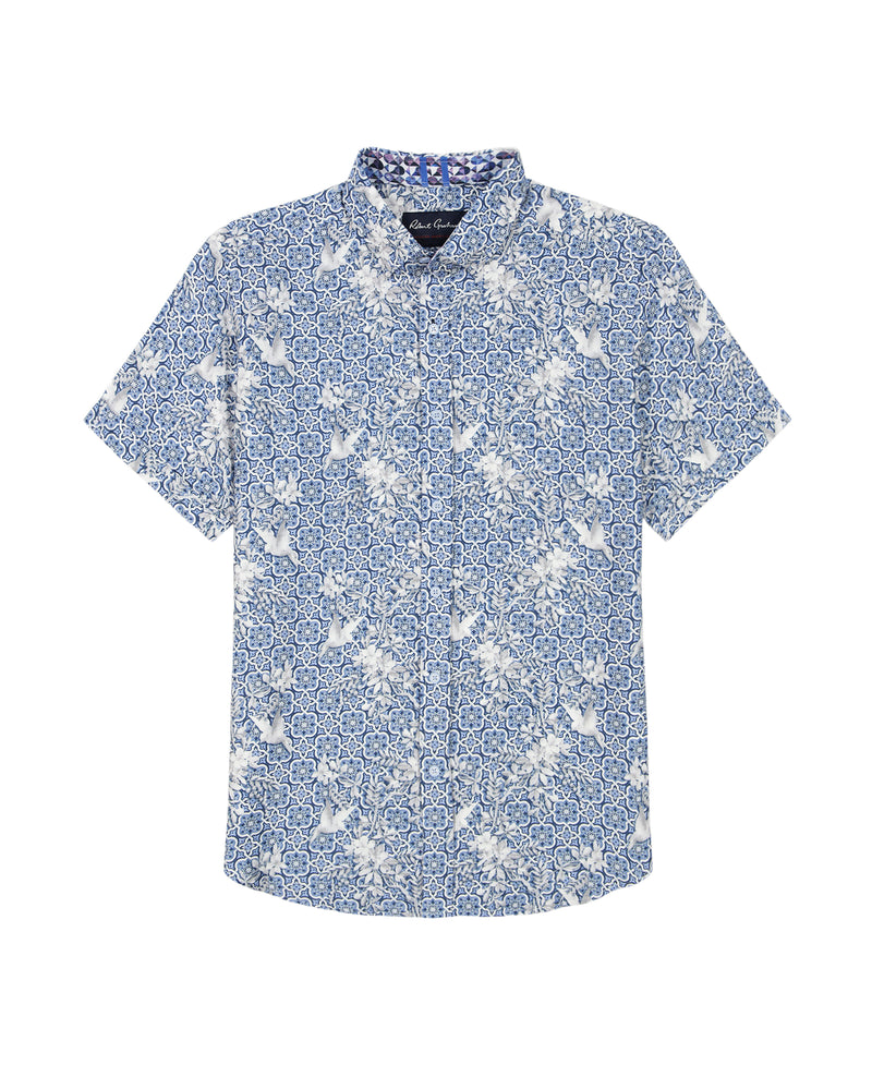 OLIN SHORT SLEEVE BUTTON DOWN SHIRT