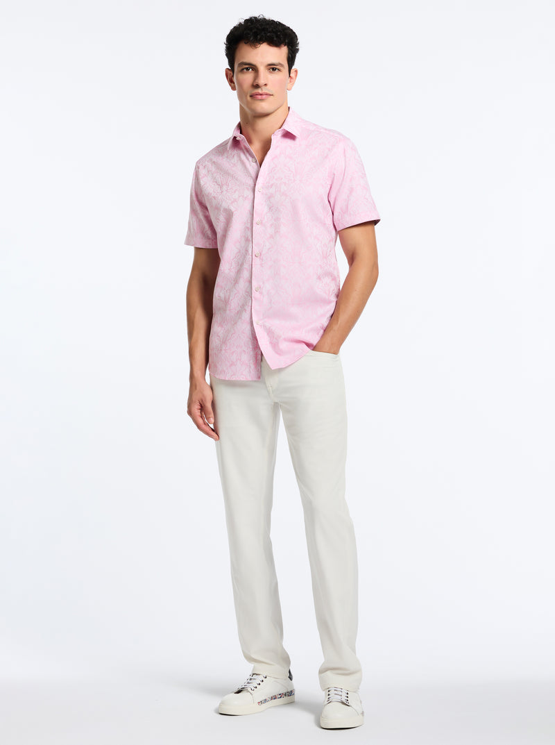 HIGHLAND SHORT SLEEVE BUTTON DOWN SHIRT