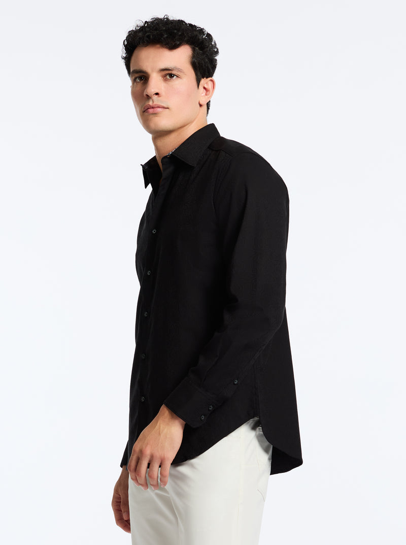 ODYSSEY LONG SLEEVE BUTTON DOWN SHIRT