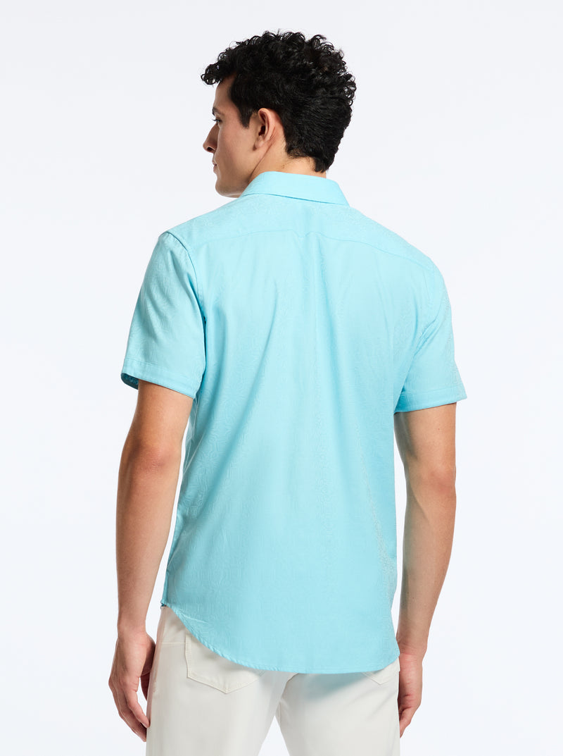 ODYSSEY SHORT SLEEVE BUTTON DOWN SHIRT