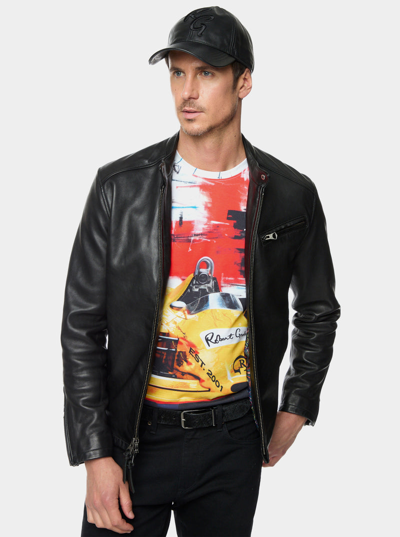 CHET LEATHER JACKET