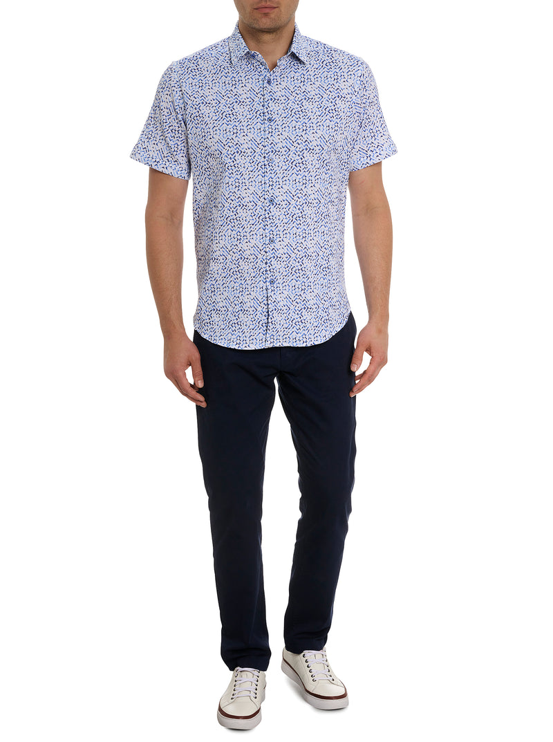 CYPRUS SHORT SLEEVE BUTTON DOWN SHIRT