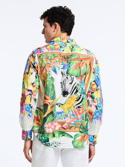 LIMITED EDITION THE WILD LIFE LONG SLEEVE BUTTON DOWN SHIRT