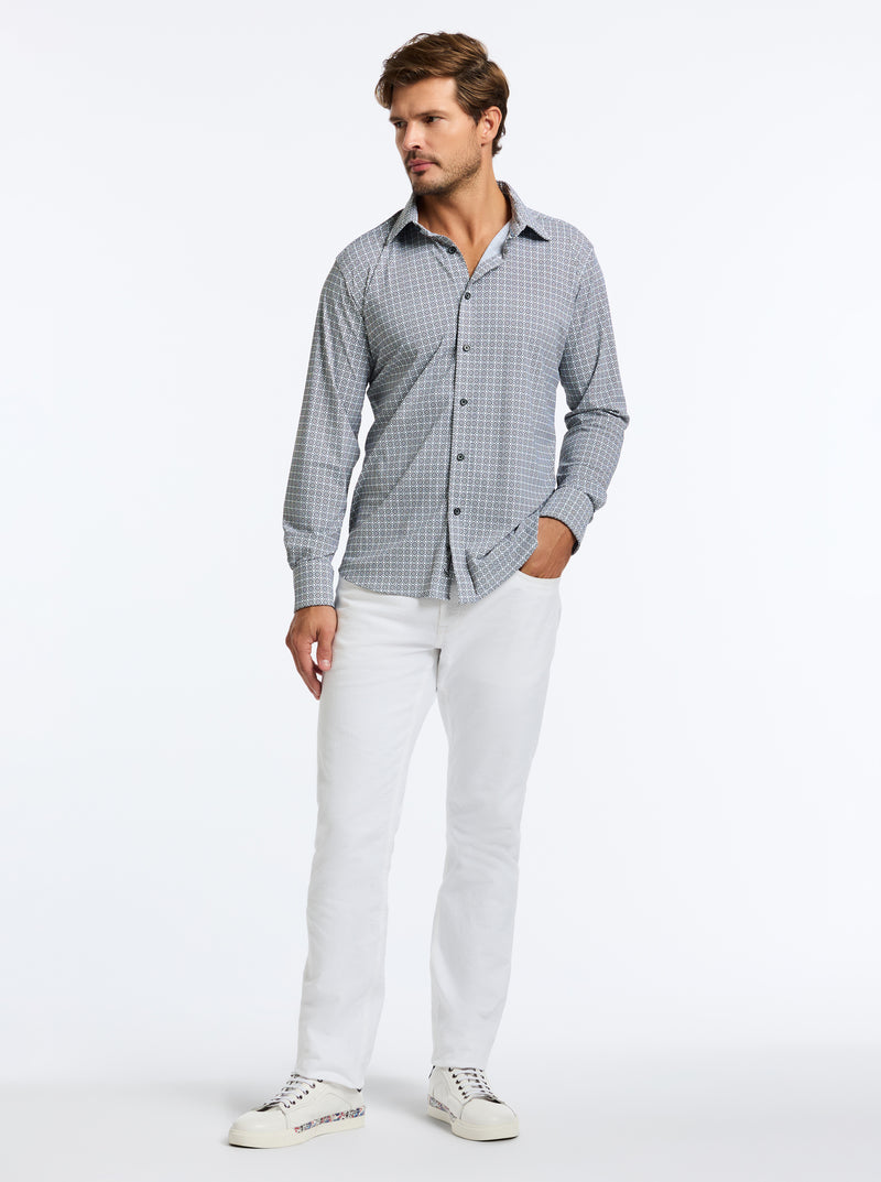 GRESHAM LONG SLEEVE BUTTON DOWN SHIRT