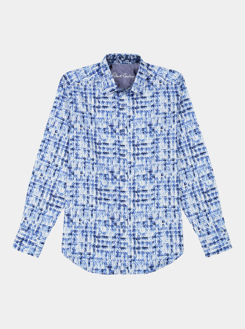 ERASMUS LONG SLEEVE BUTTON DOWN SHIRT