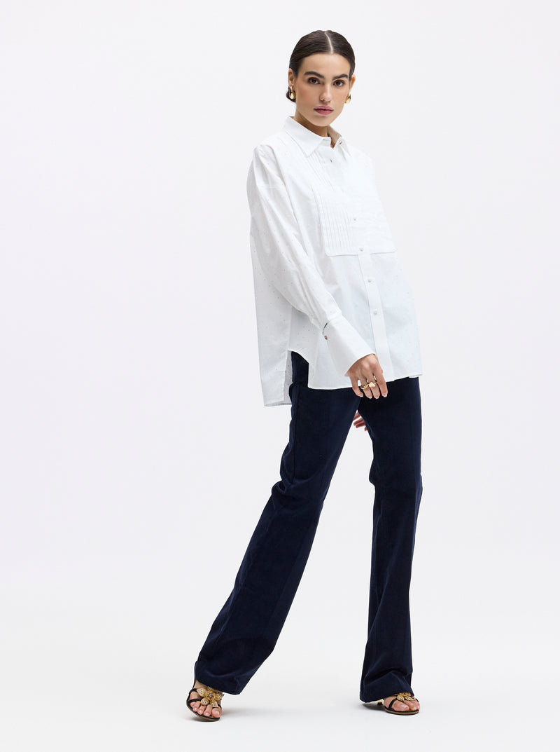 MELODY LONG SLEEVE BUTTON DOWN SHIRT