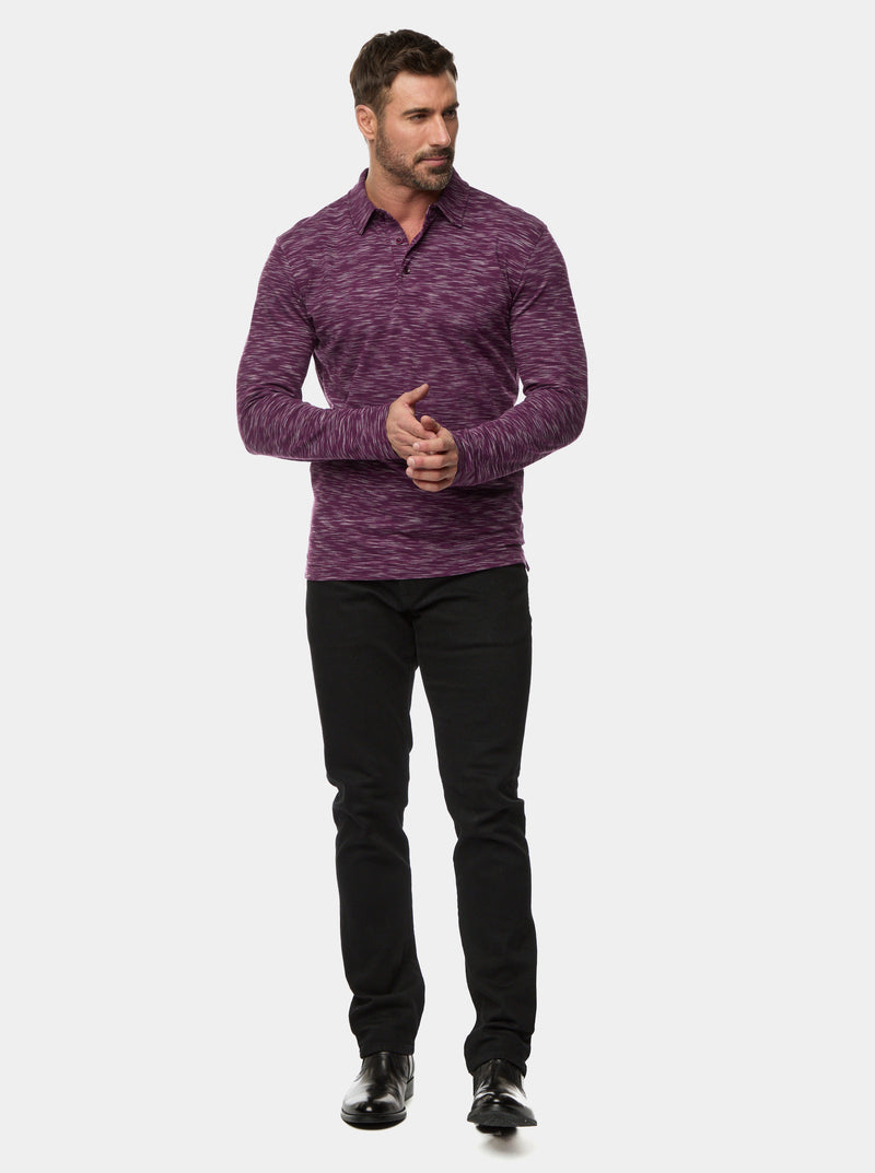 THALES LONG SLEEVE POLO