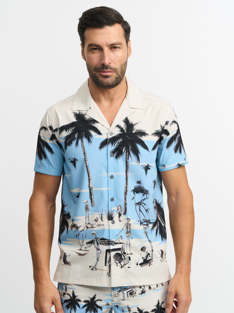 SUNBURN SONATA SHORT SLEEVE BUTTON DOWN SHIRT