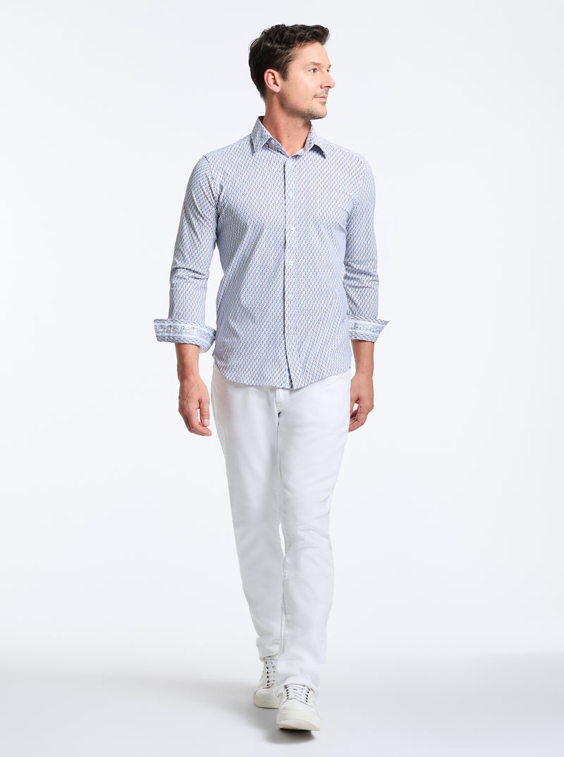 MOYER LONG SLEEVE BUTTON DOWN SHIRT