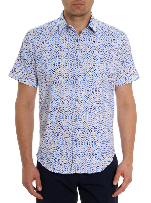 CYPRUS SHORT SLEEVE BUTTON DOWN SHIRT