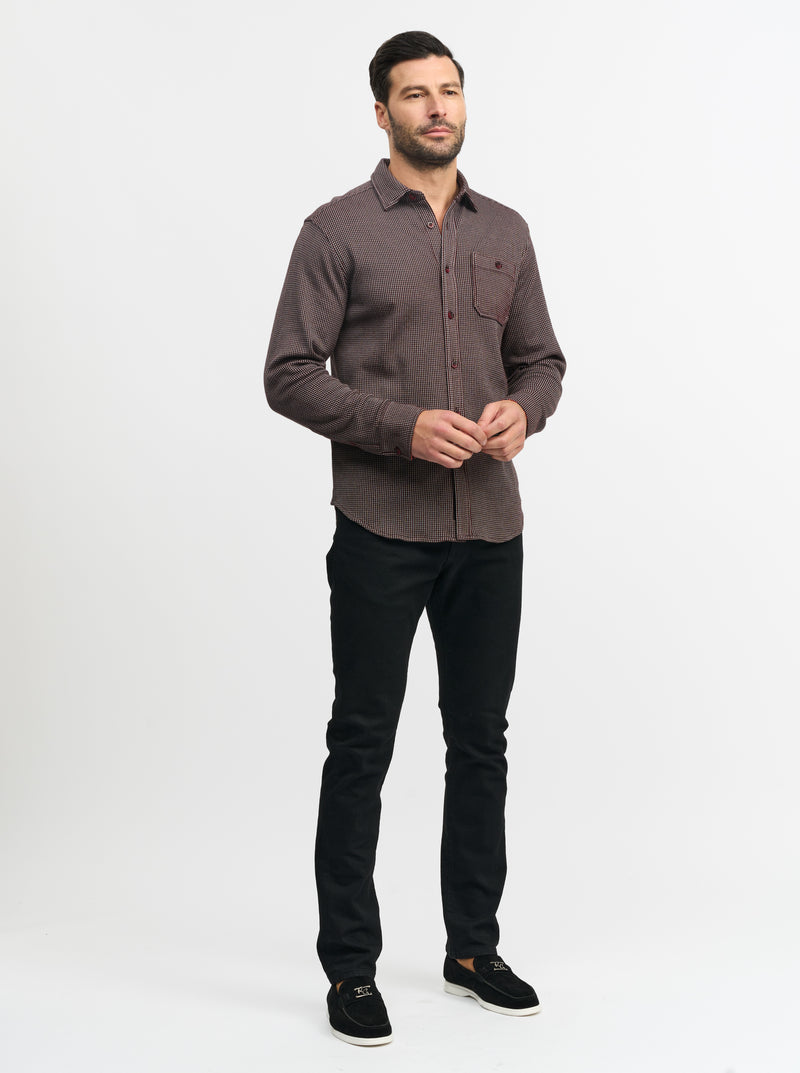 BRESSETT LONG SLEEVE BUTTON DOWN SHIRT