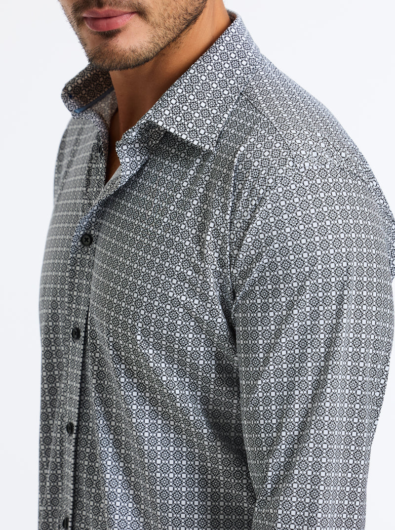 GRESHAM LONG SLEEVE BUTTON DOWN SHIRT