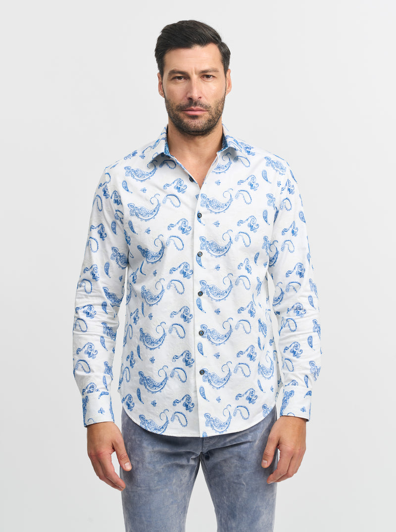 THE DANDY LONG SLEEVE BUTTON DOWN SHIRT