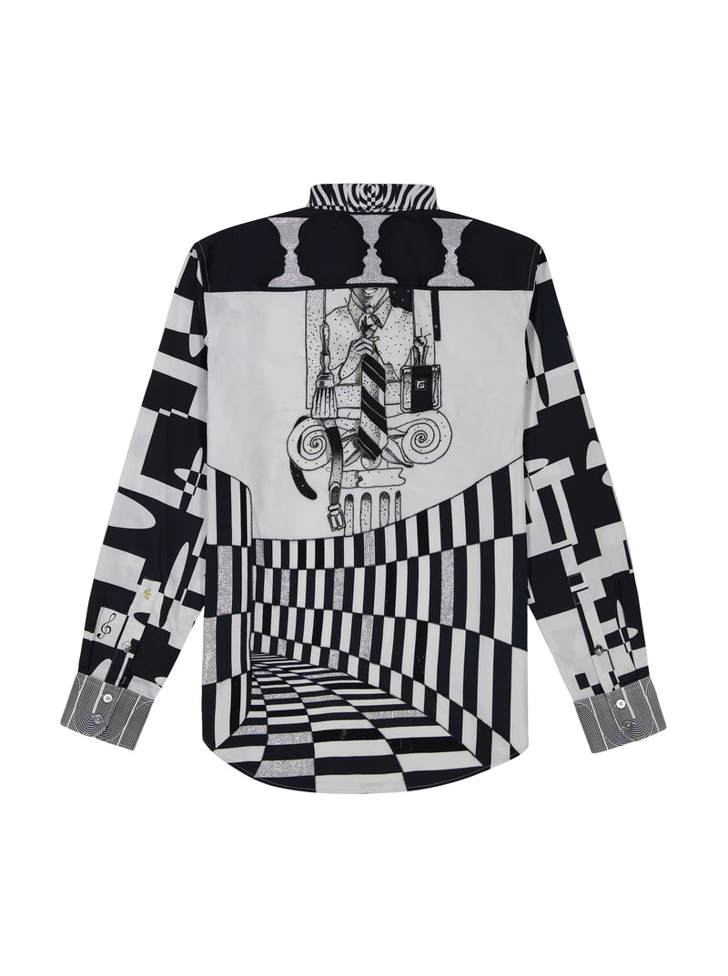 LIMITED EDITION VITO'S VISION LONG SLEEVE BUTTON DOWN SHIRT