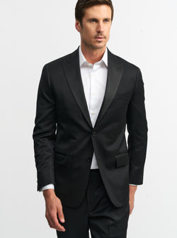 PEAK LAPEL TUXEDO JACKET