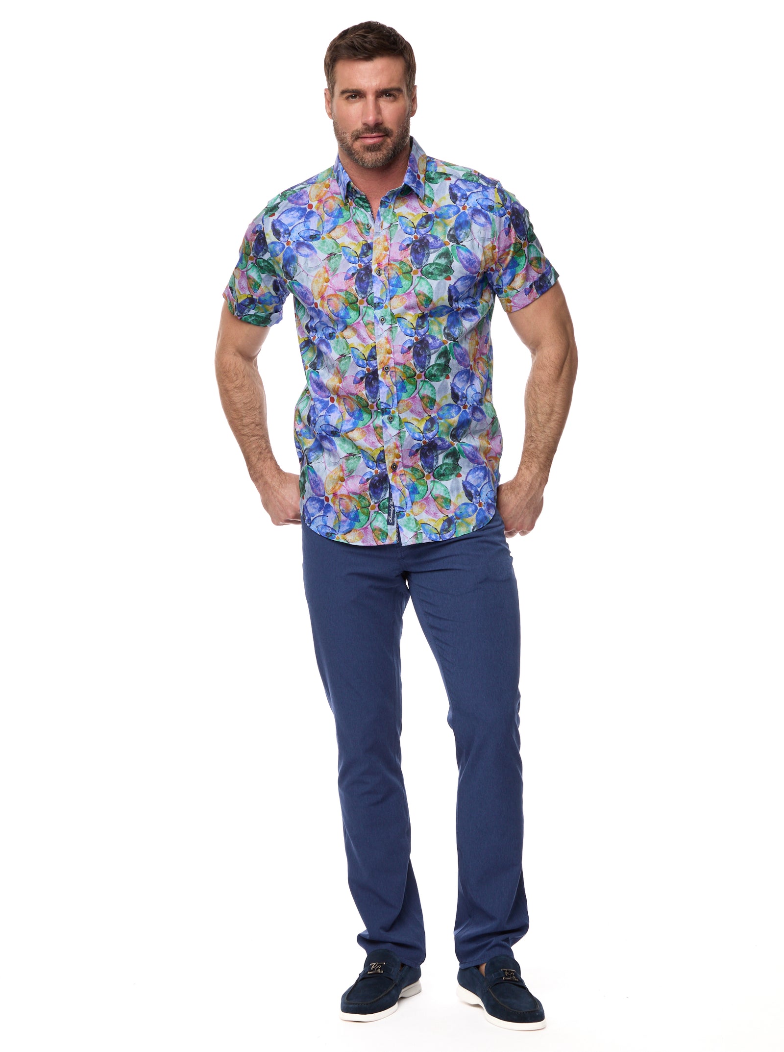 Robert Graham Short Sleeve store XL Burbank Shirt