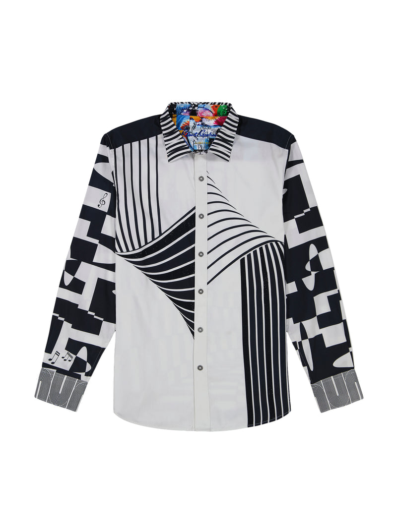 LIMITED EDITION VITO'S VISION LONG SLEEVE BUTTON DOWN SHIRT