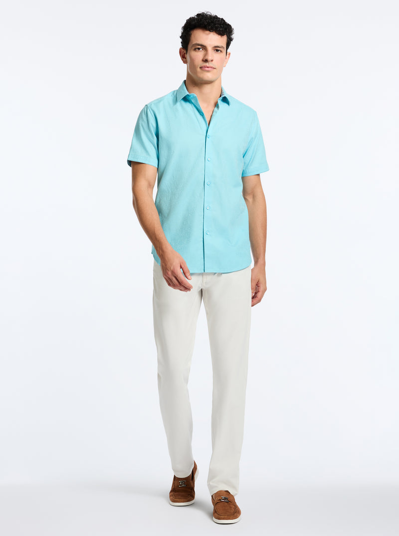 ODYSSEY SHORT SLEEVE BUTTON DOWN SHIRT