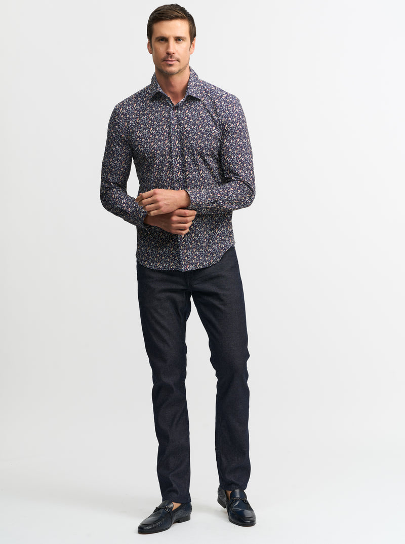 VARGAS LONG SLEEVE BUTTON DOWN SHIRT