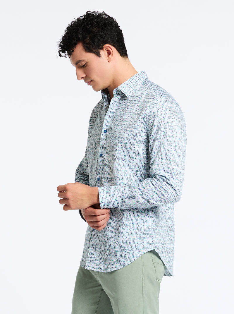 LENOX LONG SLEEVE BUTTON DOWN SHIRT