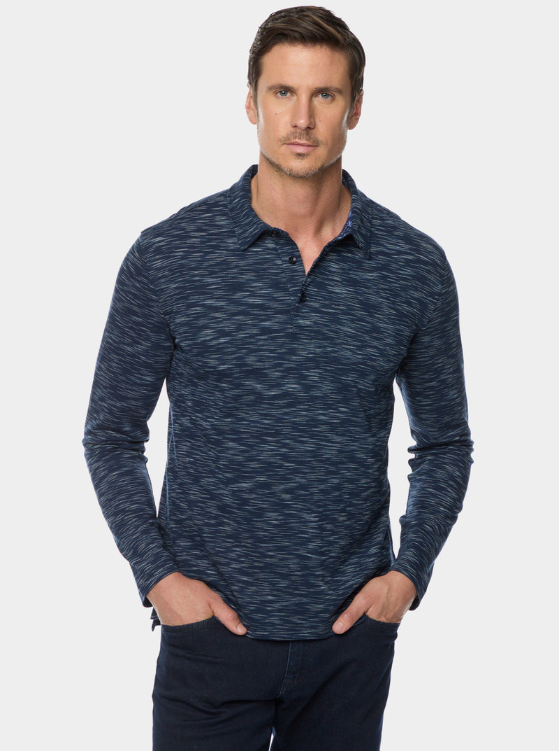 THALES LONG SLEEVE POLO