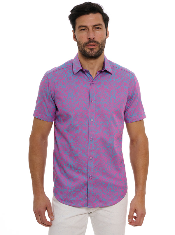 HIGHLAND SHORT SLEEVE BUTTON DOWN SHIRT