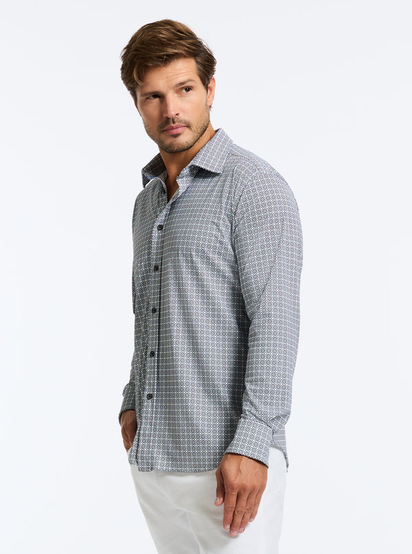 GRESHAM LONG SLEEVE BUTTON DOWN SHIRT