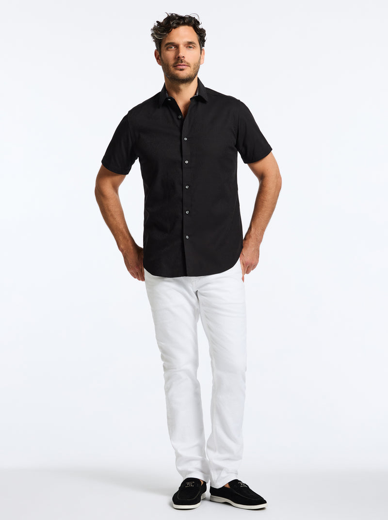 ODYSSEY SHORT SLEEVE BUTTON DOWN SHIRT