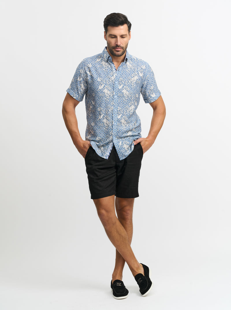 OLIN SHORT SLEEVE BUTTON DOWN SHIRT