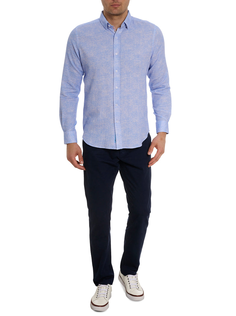 REID LONG SLEEVE BUTTON DOWN SHIRT