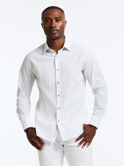 THRESHER LONG SLEEVE BUTTON DOWN SHIRT