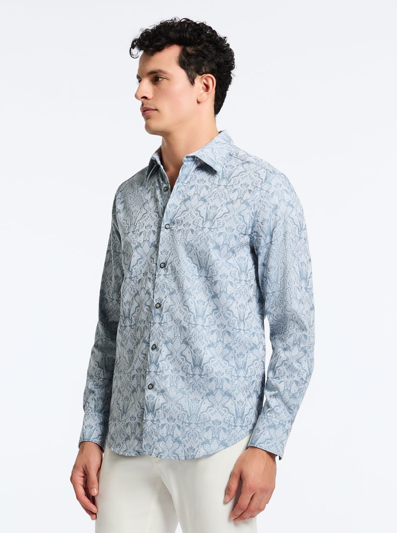 HIGHLAND LONG SLEEVE BUTTON DOWN SHIRT