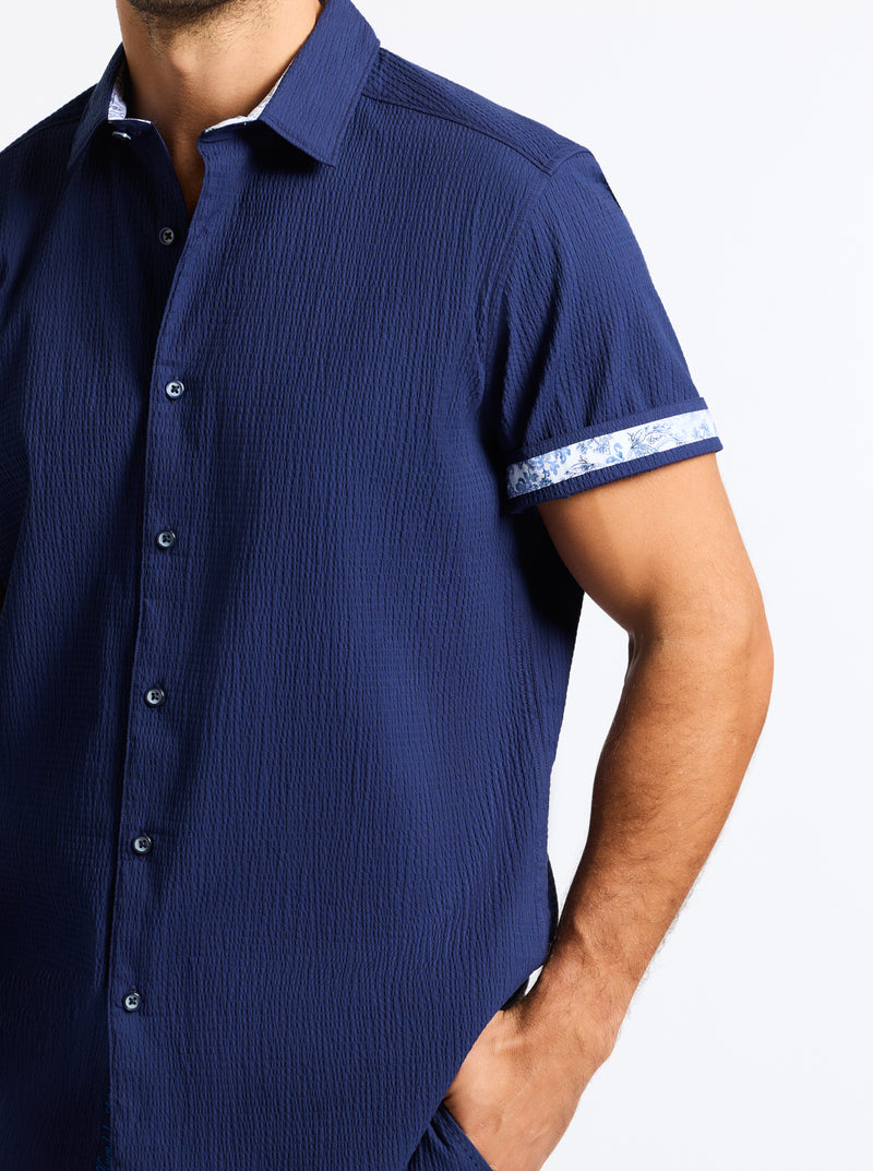 THRESHER SHORT SLEEVE BUTTON DOWN SHIRT