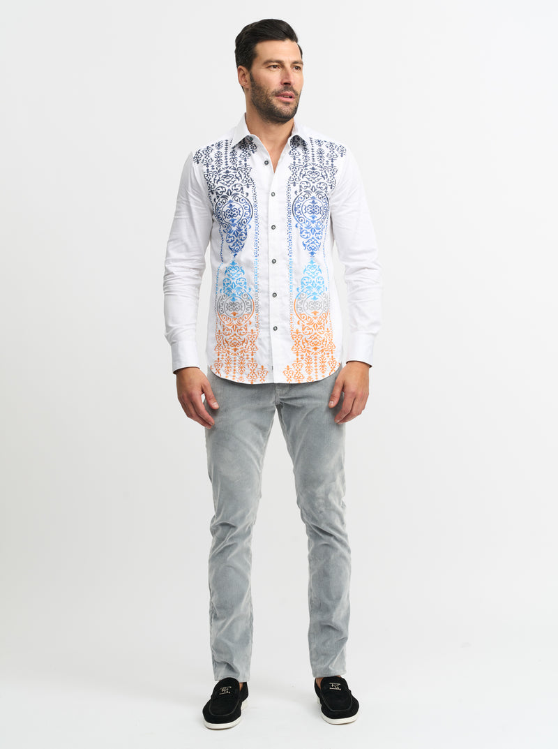 GATE KEEPER LONG SLEEVE BUTTON DOWN SHIRT