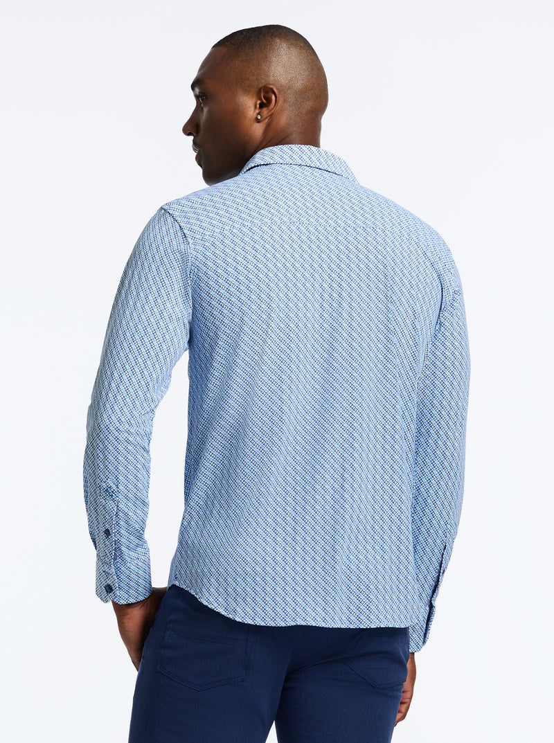 WILSHIRE LONG SLEEVE BUTTON DOWN SHIRT