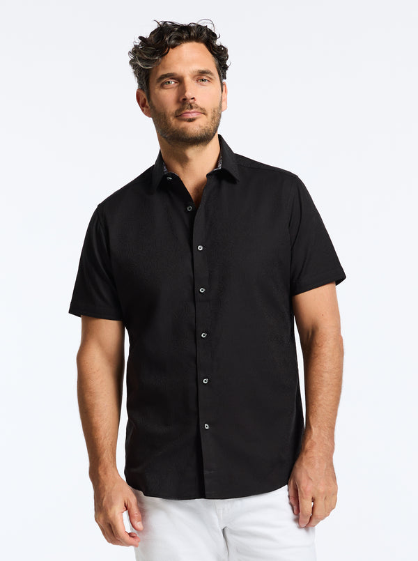 ODYSSEY SHORT SLEEVE BUTTON DOWN SHIRT