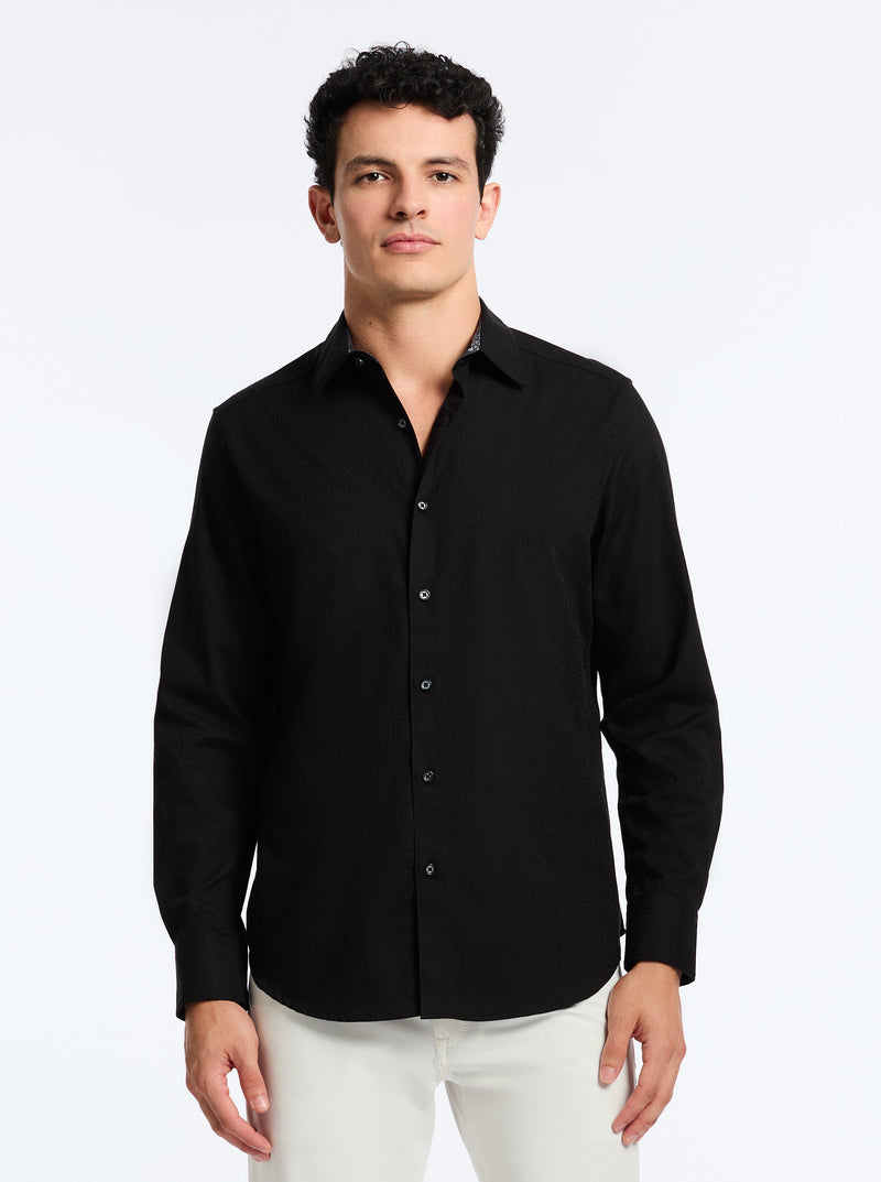 ODYSSEY LONG SLEEVE BUTTON DOWN SHIRT