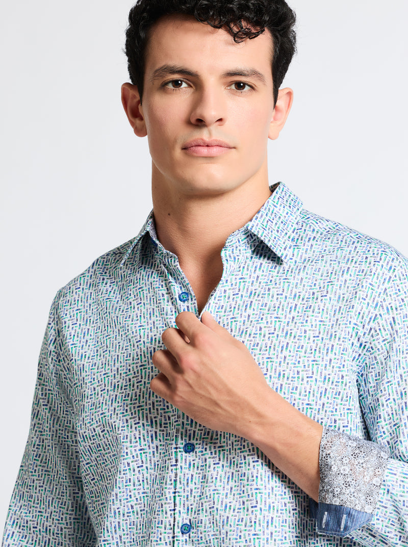 LENOX LONG SLEEVE BUTTON DOWN SHIRT