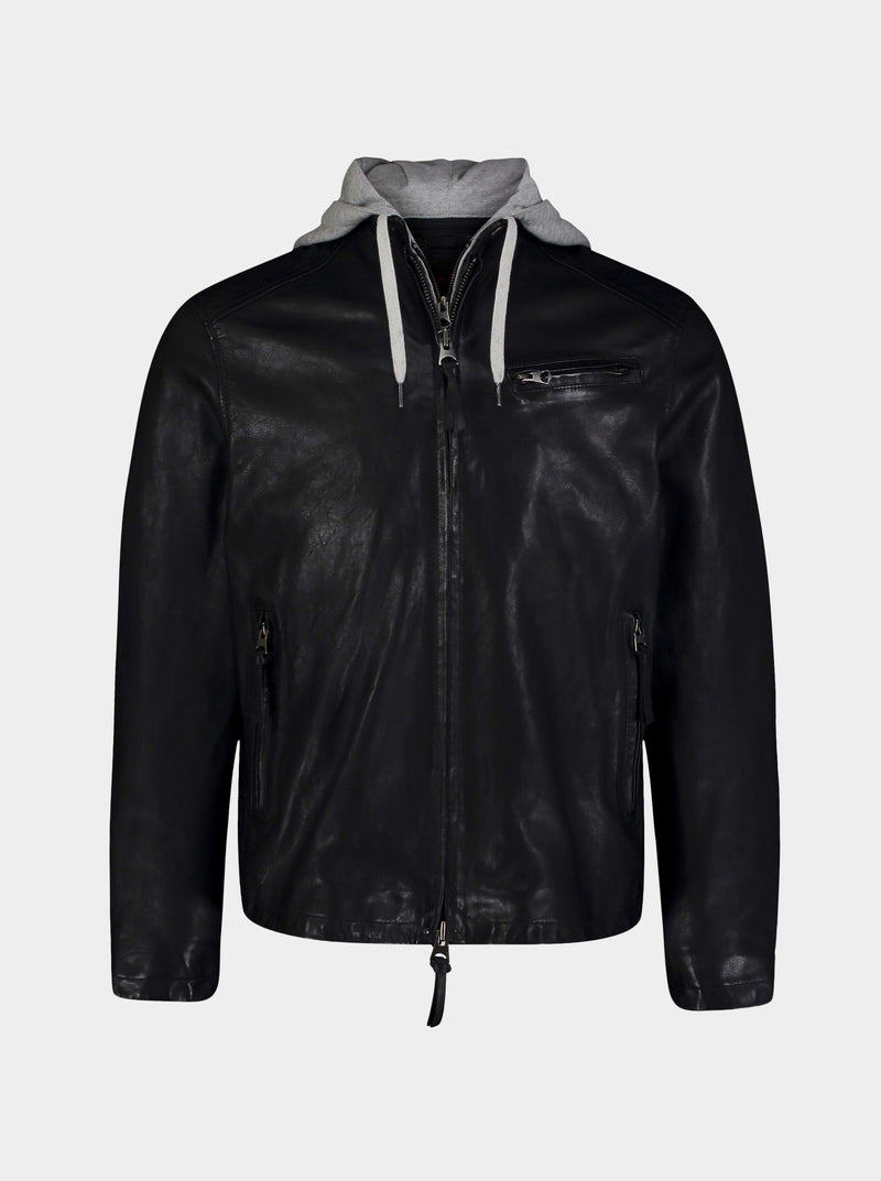 CHET LEATHER JACKET