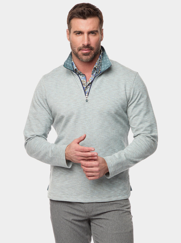 REMO LONG SLEEVE KNIT 1/4 ZIP