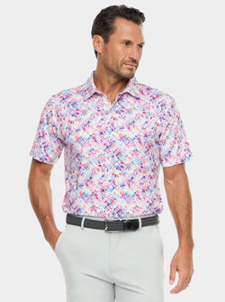 PINK SANDS SHORT SLEEVE POLO