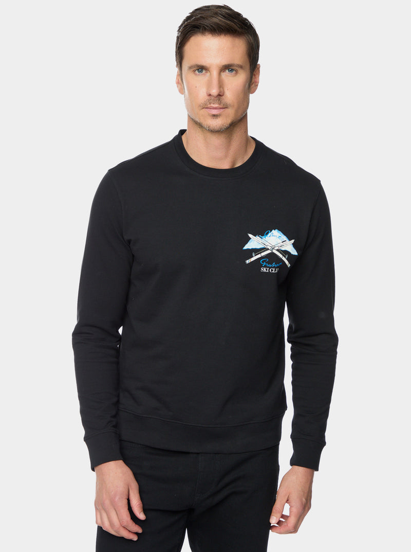 HIT THE SLOPES LONG SLEEVE KNIT SHIRT