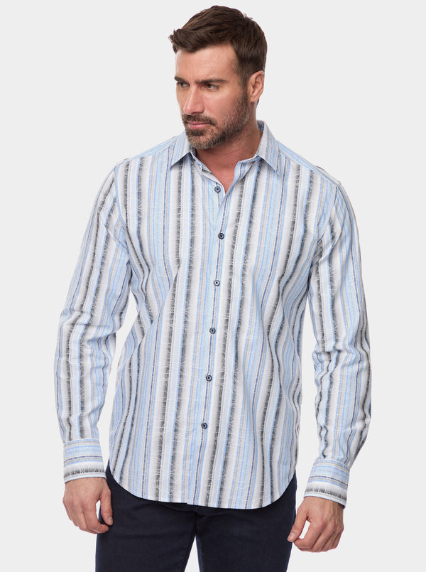 DRAKESWOOD LONG SLEEVE BUTTON DOWN SHIRT